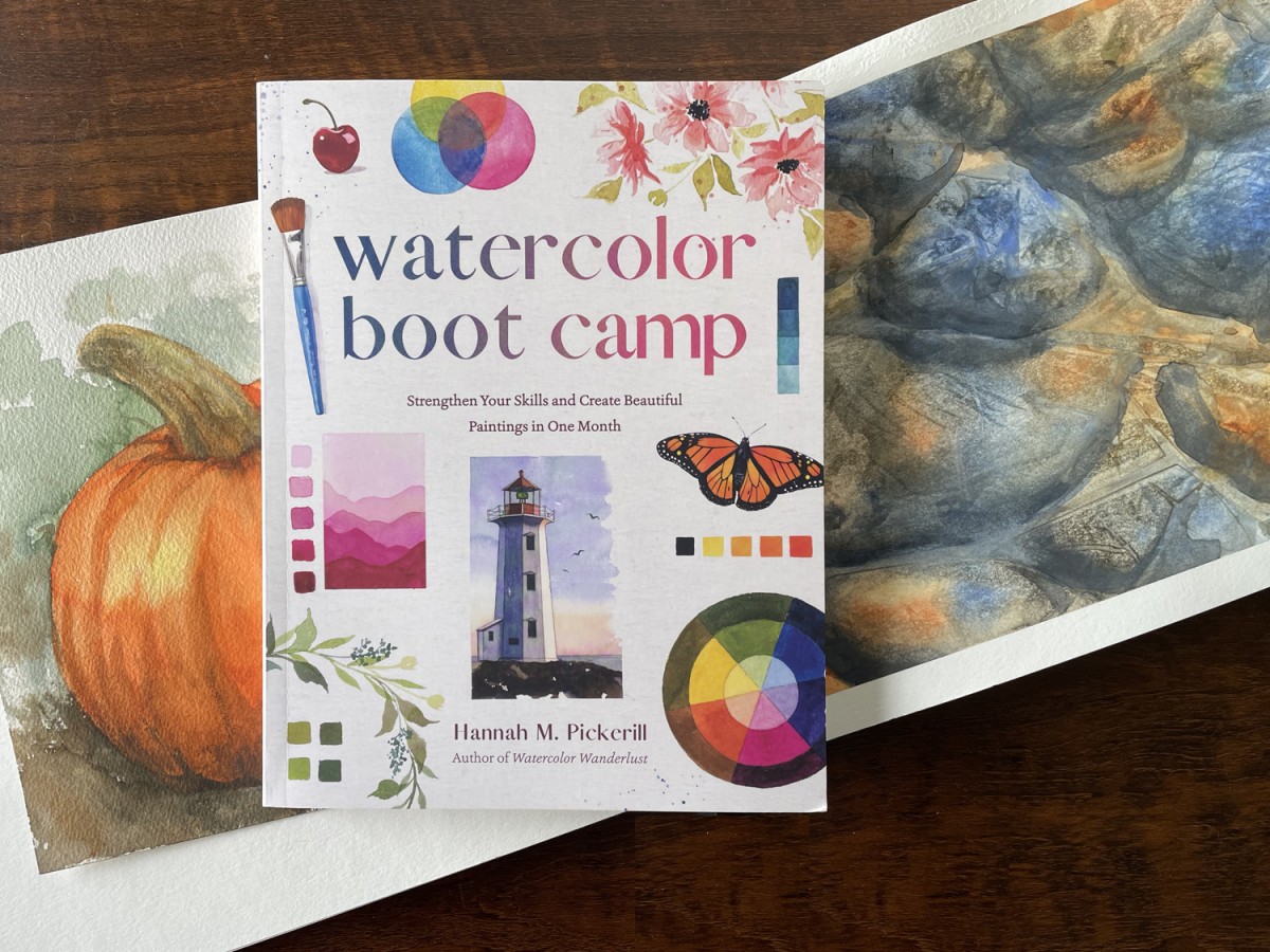BOOK REVIEW: Watercolor Boot Camp by Hannah Pickerell - Doodlewash®