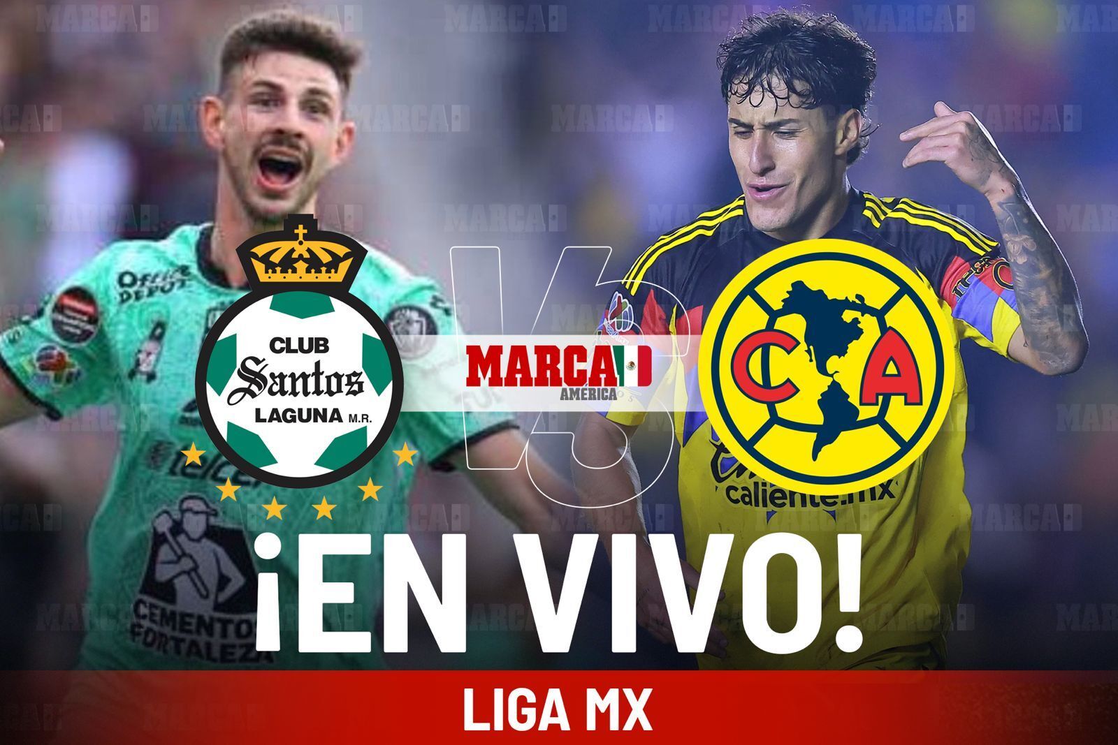 ¿Cómo quedó Santos vs América? Cronología del empate de Jardine con un hombre más en Liga MX