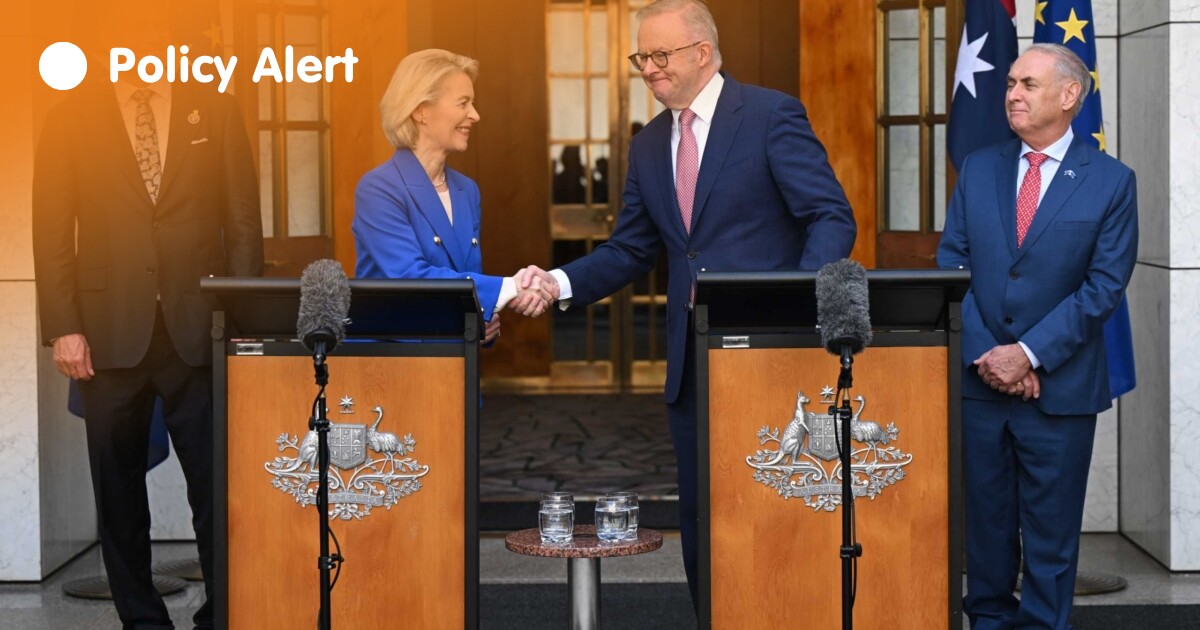 Beefing up partnerships: How the EU and Australia can give their trade deal strategic heft – European Council on Foreign Relations