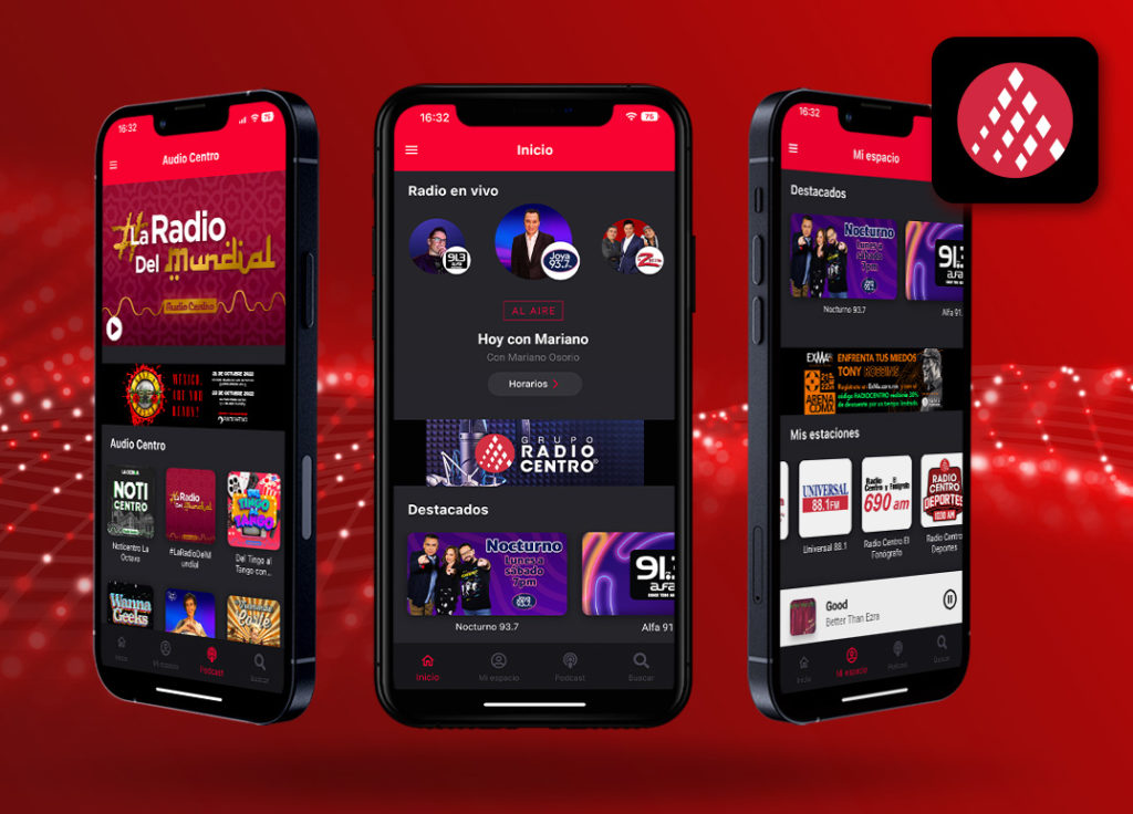 App Radio Centro | Grupo Radio Centro