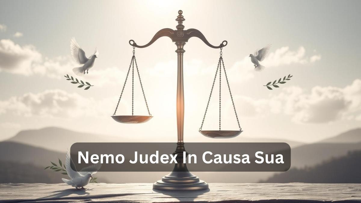 Nemo Judex In Causa Sua: The Principle of Impartial Justice – Effective Laws