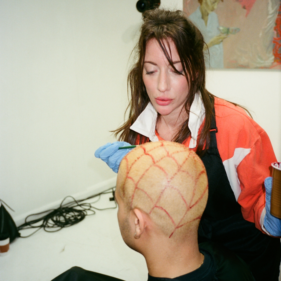 At Lubov Gallery, a 48-Hour Haircutting Marathon Rallied New York's Art Scene - ELEPHANT