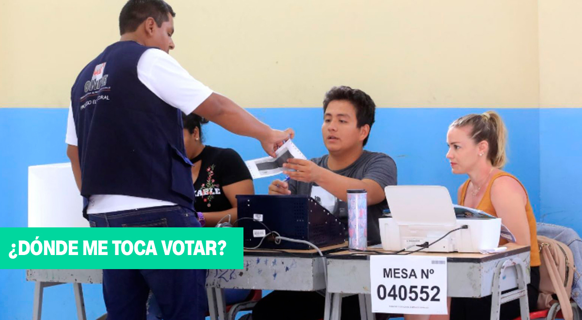 Elecciones 2026: ¿Dónde me toca votar, según ONPE? Conoce tu local de votación y mesa | El Popular
