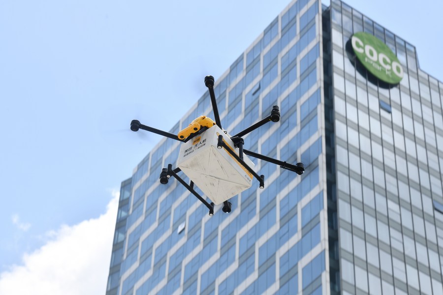 Unmanned delivery sees rapid development in China - People's Daily Online