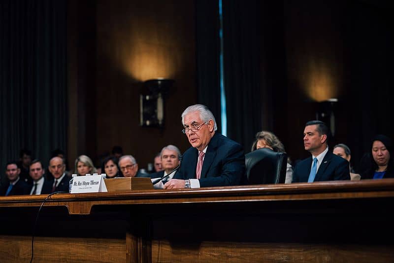 Under Rex Tillerson, ExxonMobil opposed carbon tax bills