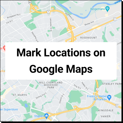 Mark Locations on Google Maps – Equator