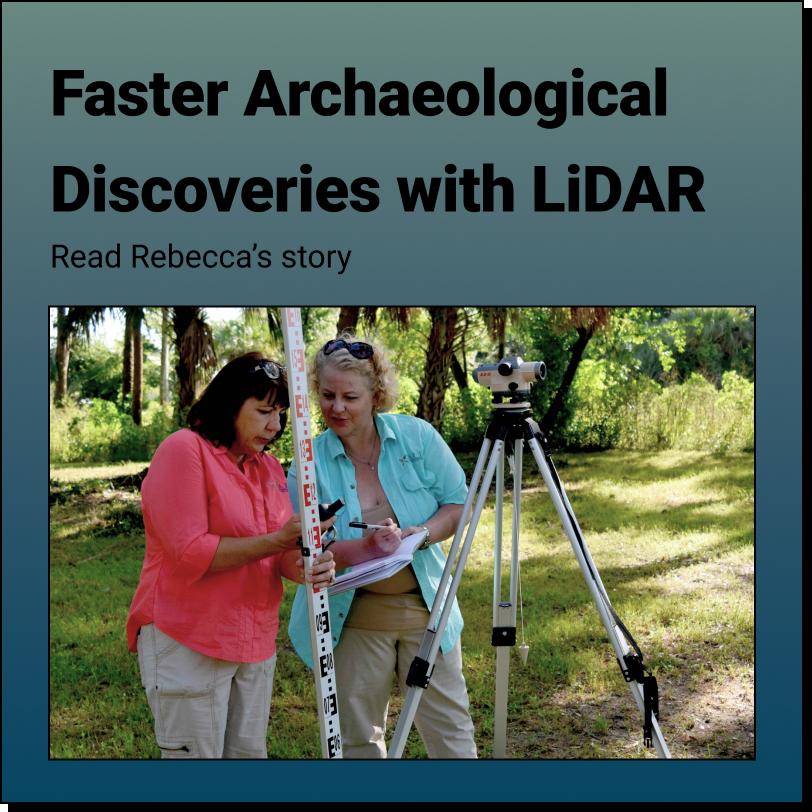 How Rebecca finds archeological discoveries faster with LiDAR and Equator – Equator