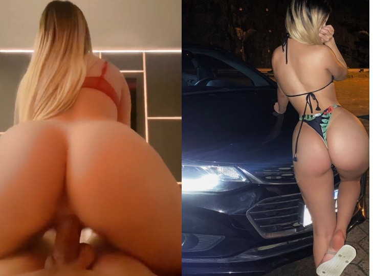 Julia beatriz sentando na pica