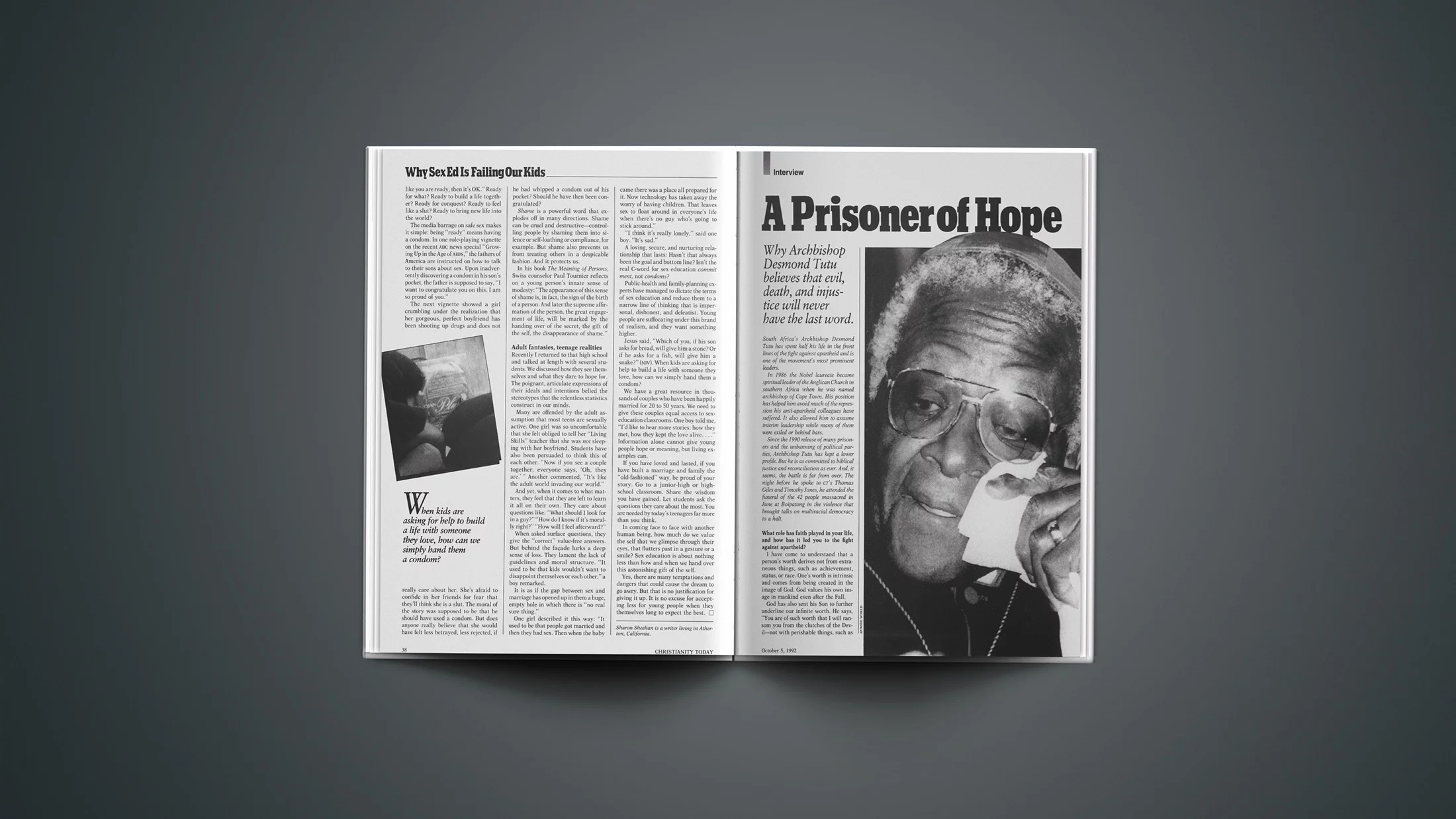 Prisionero de la esperanza: Una entrevista con Desmond Tutu - Christianity Today en español | Cristianismo hoy