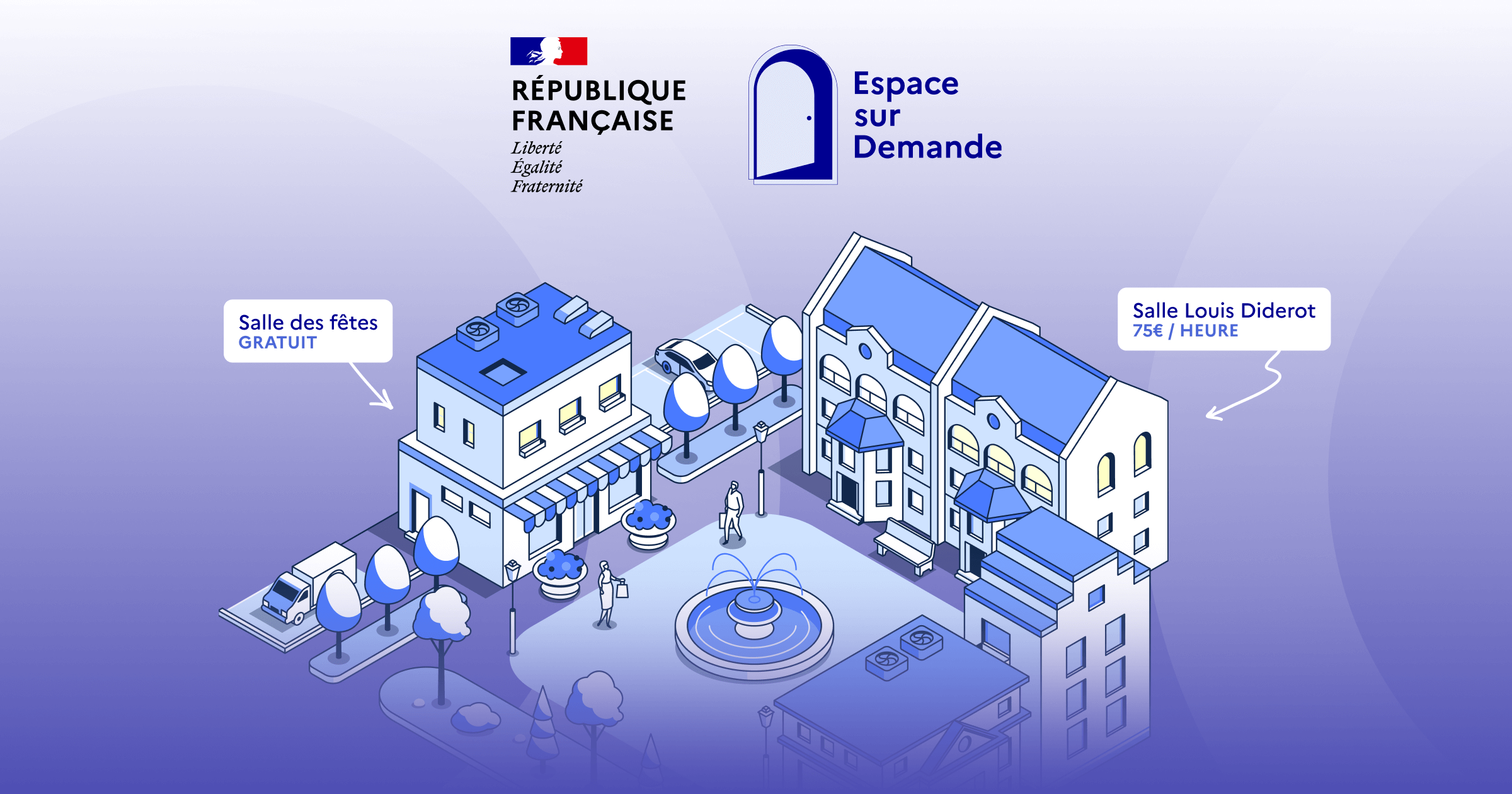 Location salle des fêtes de COMMUNE DE CHANGÉ - Espace sur Demande