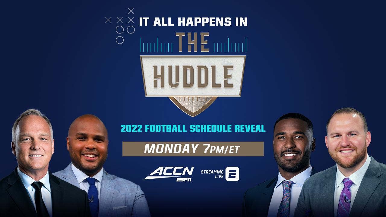 2022 ACC Football Schedule Set to be Revealed Exclusively on ACC Network, January 31 - ESPN Press Room U.S.