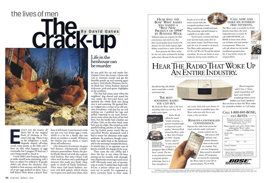 The Crack-up | Esquire | MARCH 1998