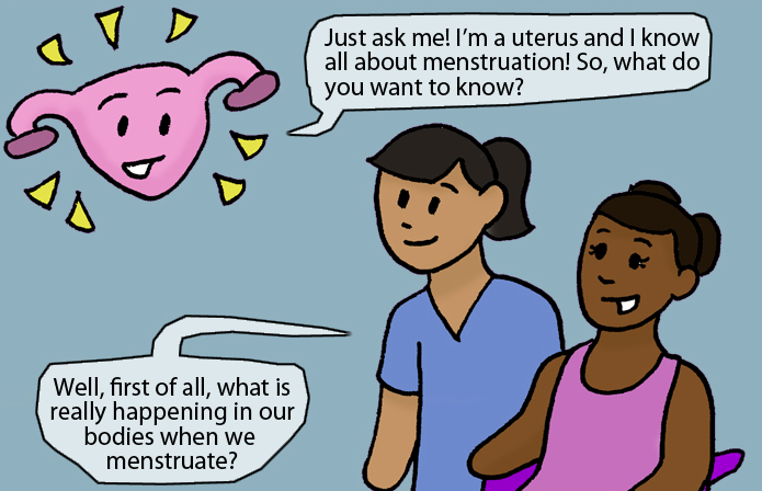 Here's a Friendly Uterus to Bust the Menstruation Myths Getting You Down - Everyday Feminism