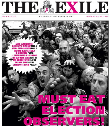 How The West Helped Invent Russia’s Election Fraud: OSCE Whistleblower Exposes 1996 Whitewash - By Alexander Zaitchik and Mark Ames - The eXiled