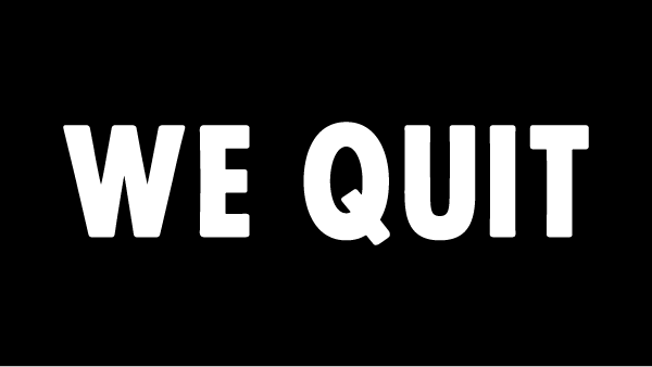 Extinction Rebellion UK's New Year's Resolution: WE QUIT - Extinction Rebellion UK
