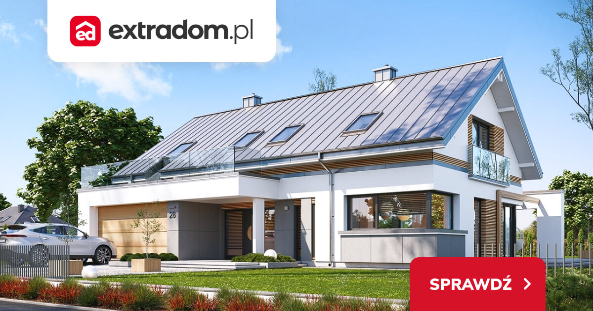 Projekty domów 2026 - odkryj wyjątkową kolekcję gotowych projektów domów - Extradom