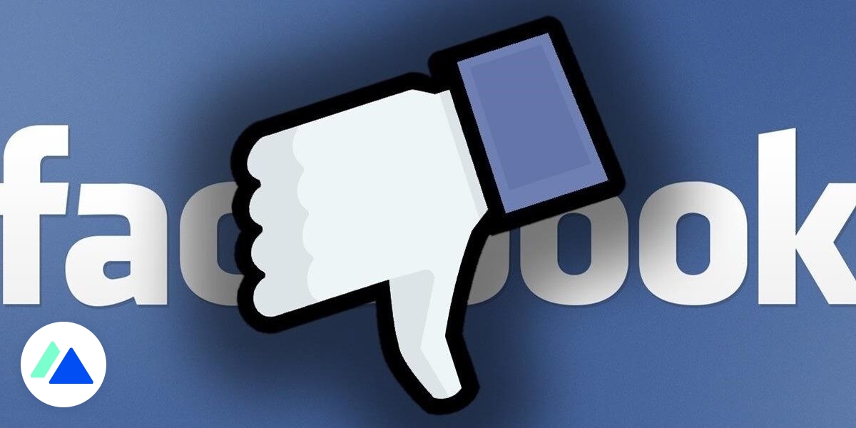 L’usage de Facebook en forte baisse