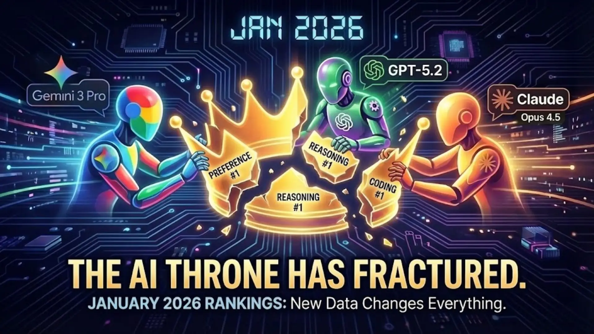 Best AI Models In January 2026: Gemini 3, Claude 4.5, ChatGPT (GPT-5.2), Grok 4.1 & Deepseek | Fello AI
