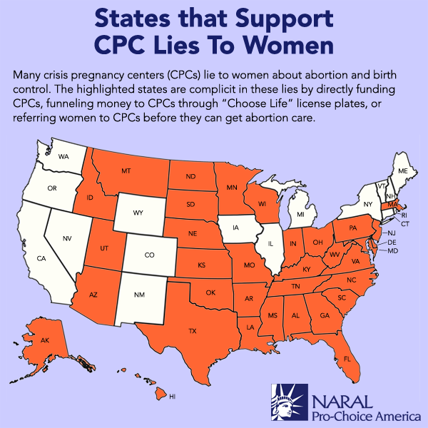It's CPC Week of Action: Feminist Majority Foundation and NARAL Are Taking on Fake Clinics - Feminist Majority Foundation