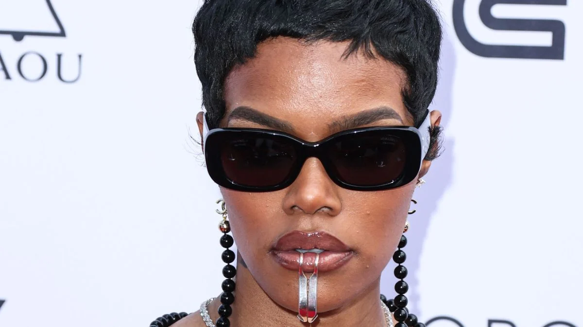 Teyana Taylor Turns Up the Heat in Sexy Cutout Gown with Peek of Tulle