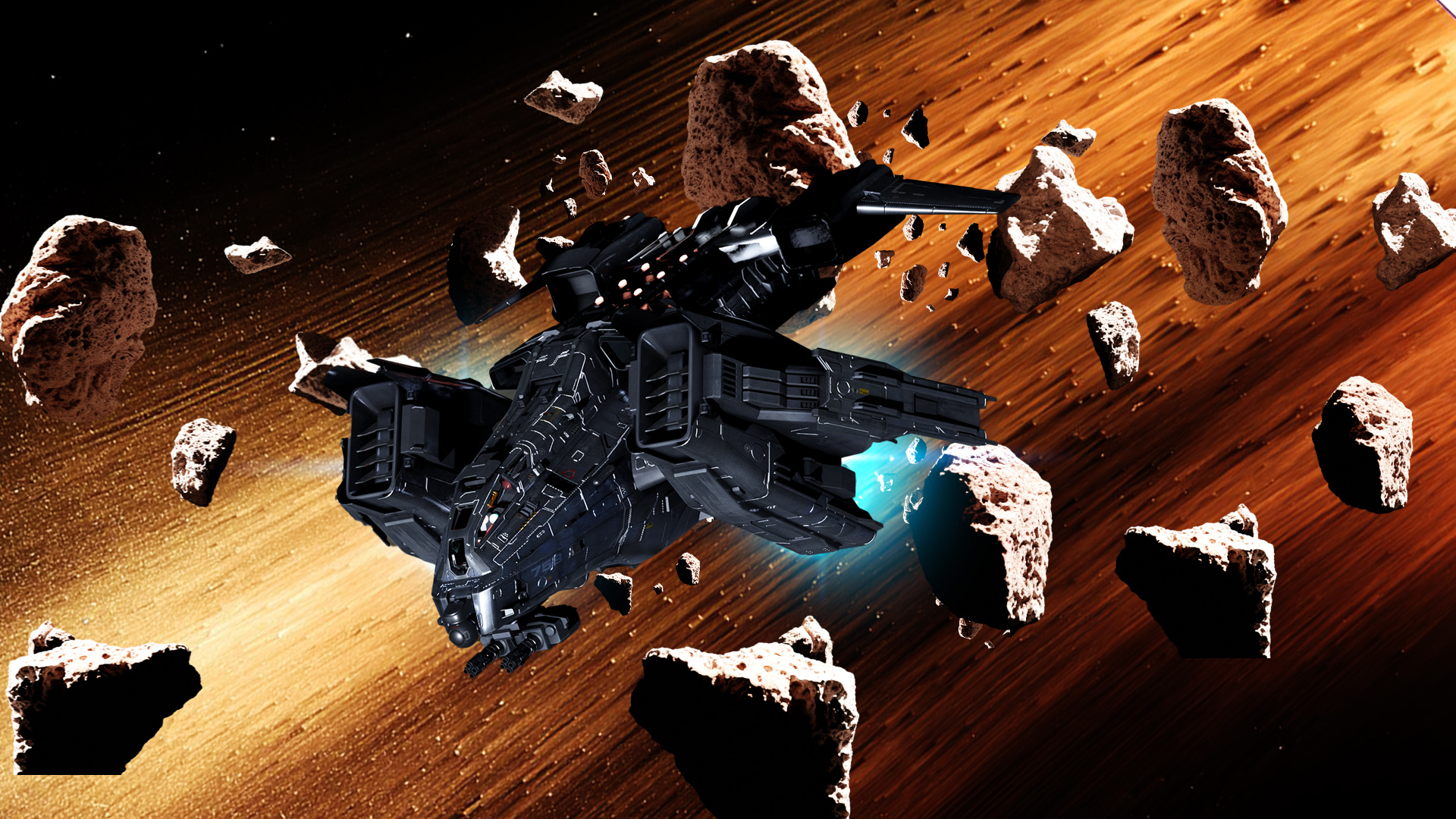 Free 6K Space Textures + 3D Asteroid Models - Film🔶Bodega