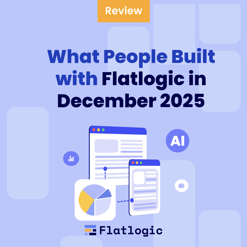 What People Built with Flatlogic in December 2025 - Flatlogic Blog