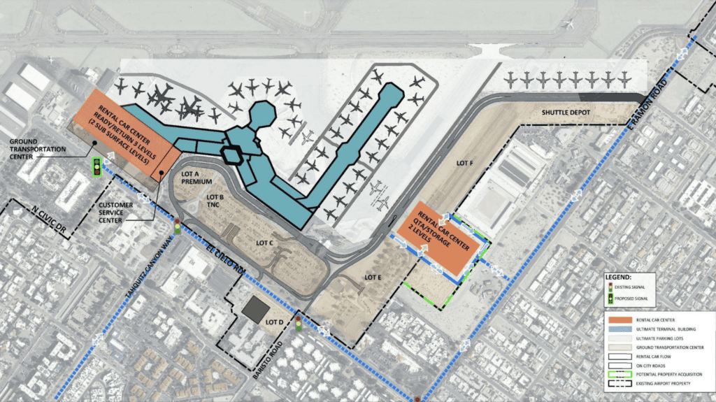 City Council Unanimously Approves Airport Master Plan Concept - Palm Springs International Airport (PSP) - Palm Springs, California