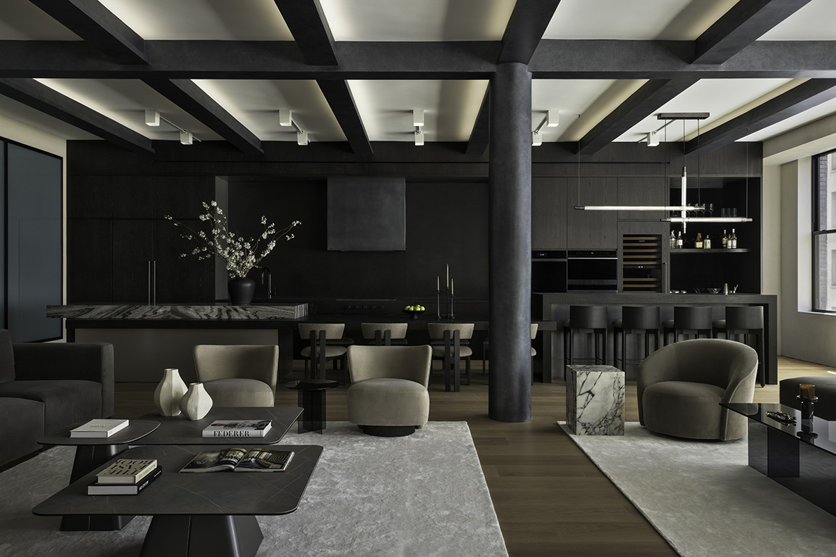 Manhattan Loft Renovation Flatiron District · Fontan Architecture