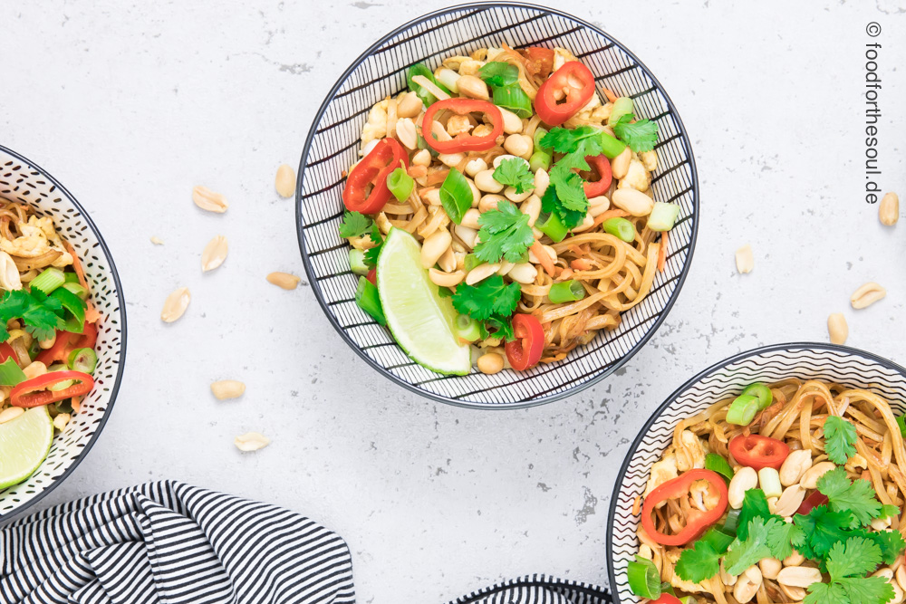 Pad Thai Rezept vegetarisch - schnell und einfach