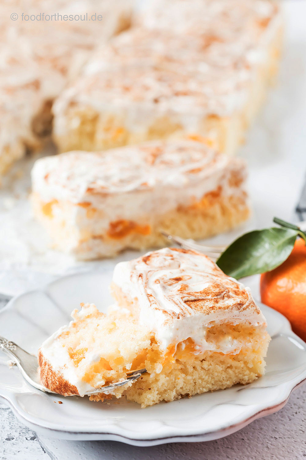 Fantakuchen mit Schmand vom Blech