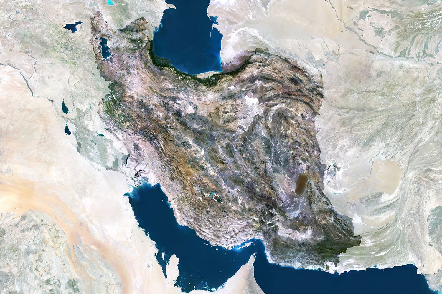 From Its Mountains to Its Coast, Iran’s Biggest Wartime Advantage Is Geography