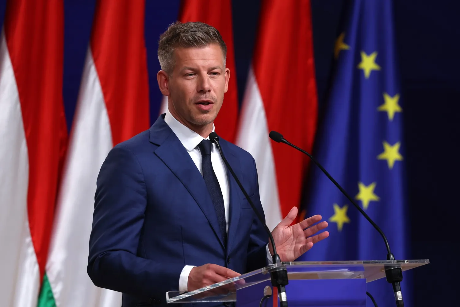 Hungary's Magyar Outlines Reform Goals, Demands President Sulyok Resign