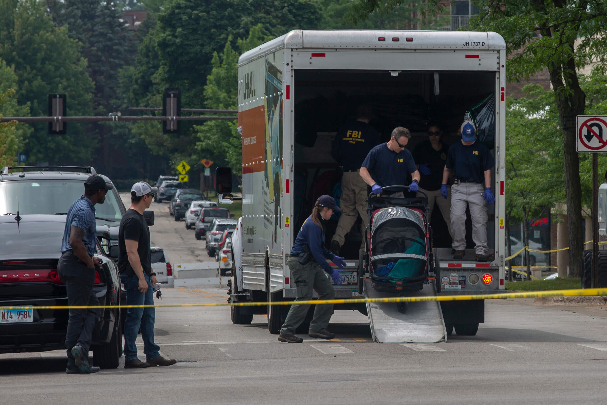 Suspected Highland Park shooter pleads not guilty – The Forward
