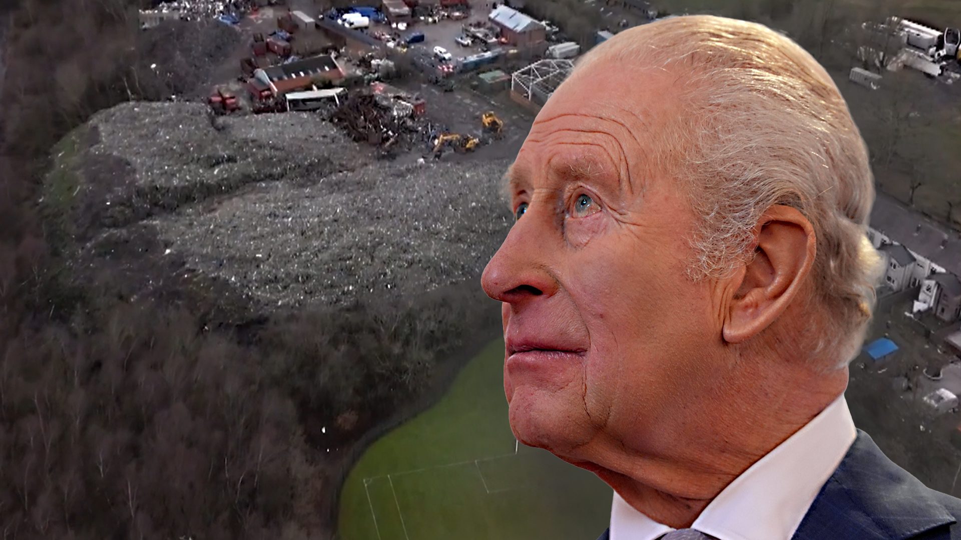 More waste dumped on giant illegal site owned by King Charles – exclusive – Channel 4 News