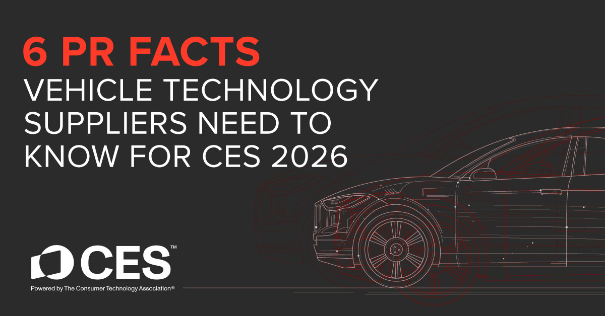 Six PR Facts Vehicle Technology Suppliers Need to Know for CES 2026 - Franco