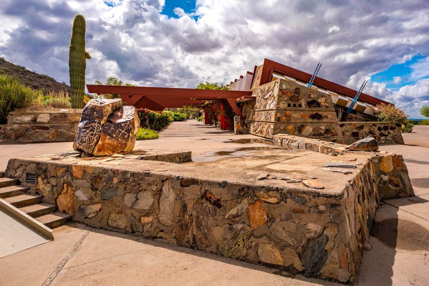 Petroglyphs at Taliesin West - Frank Lloyd Wright Foundation