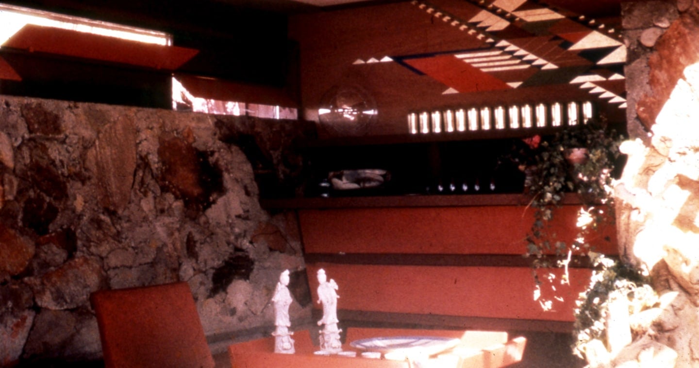 Preservation Team Uses Modern Techniques to Restore Taliesin West Board Room - Frank Lloyd Wright Foundation