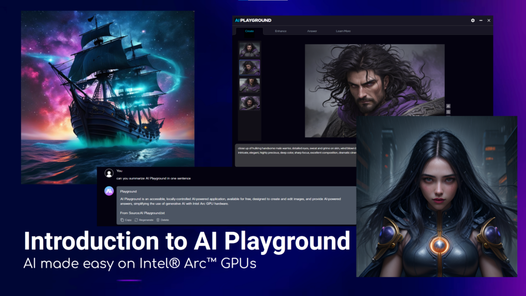 Introducing AI Playground | Intel Gaming Access