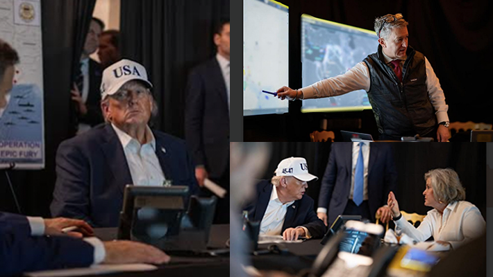 Photos: Trump, Marco Rubio, other U.S. officials monitor military operations in Iran