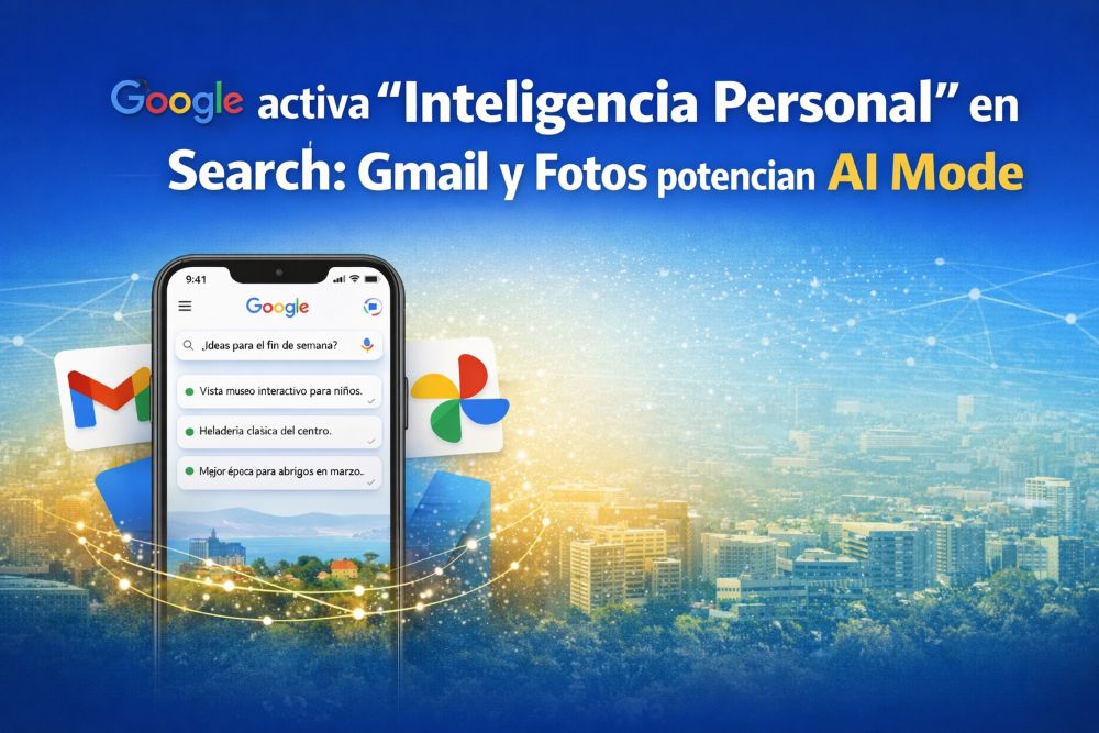 Personal Intelligence llega a AI Mode en Google Search