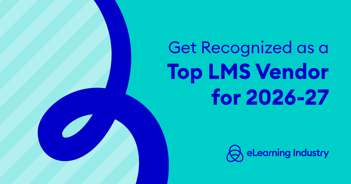 Get Recognized as a Top LMS Vendor for 2026 - eLearning Industry