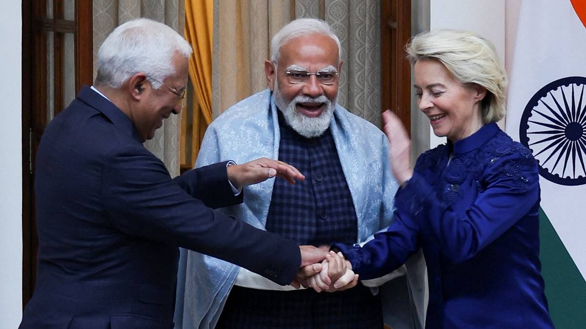 Modi: India og EU har inngått banebrytende handelsavtale – NRK Urix – Utenriksnyheter og -dokumentarer