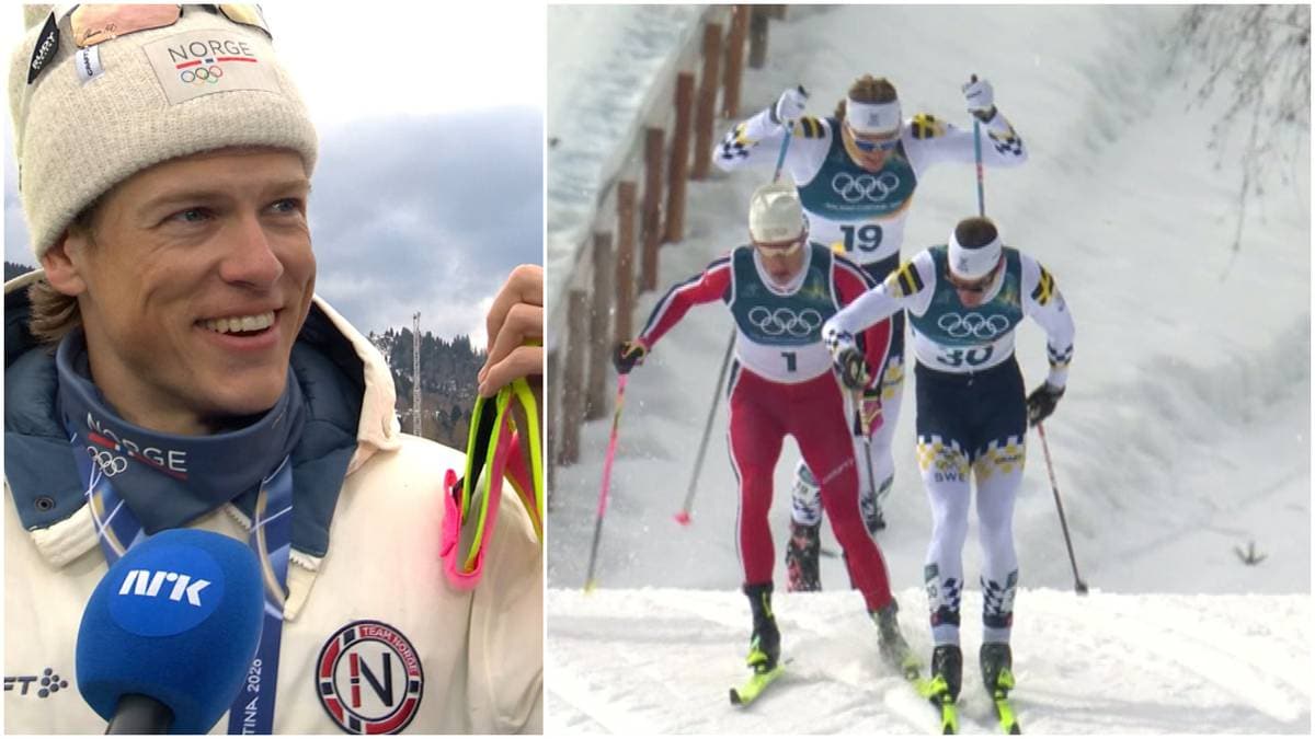 OL i Milano Cortina: Johannes Høsflot Klæbo tok overlegent gull på sprinten - bronse til Opstad Vike – OL Cortina Milano 2026