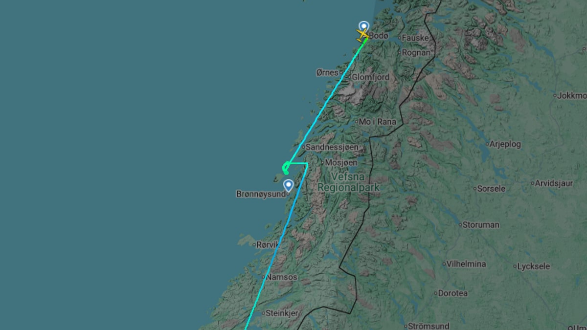 Fly omdirigert etter drone­observasjon – NRK Norge – Oversikt over nyheter fra ulike deler av landet