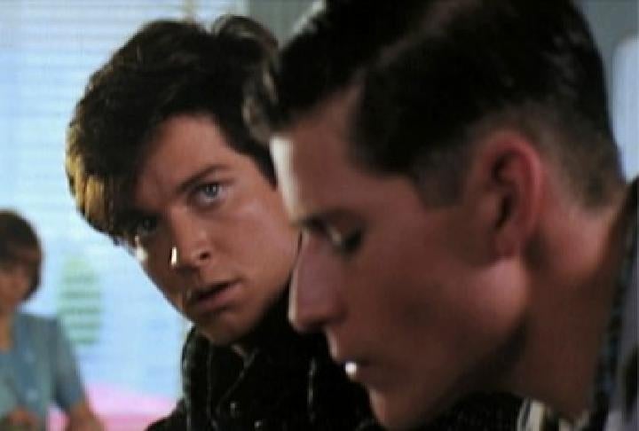 Never-before-seen footage of Eric Stoltz as Marty McFly in Back To The Future