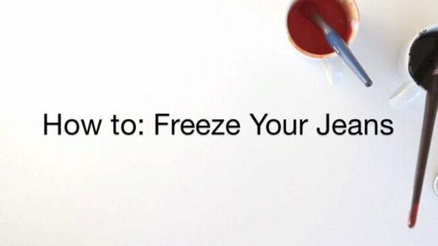Sorry, Freezing Your Jeans Will Not Ungross Them