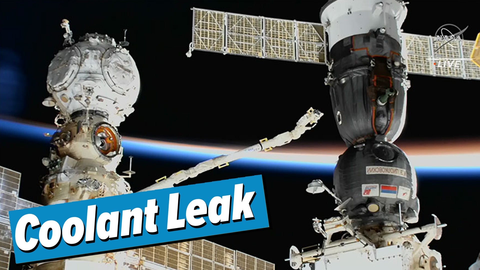 Three Astronauts May Be Stranded on the ISS After Disturbing Soyuz Coolant Leak