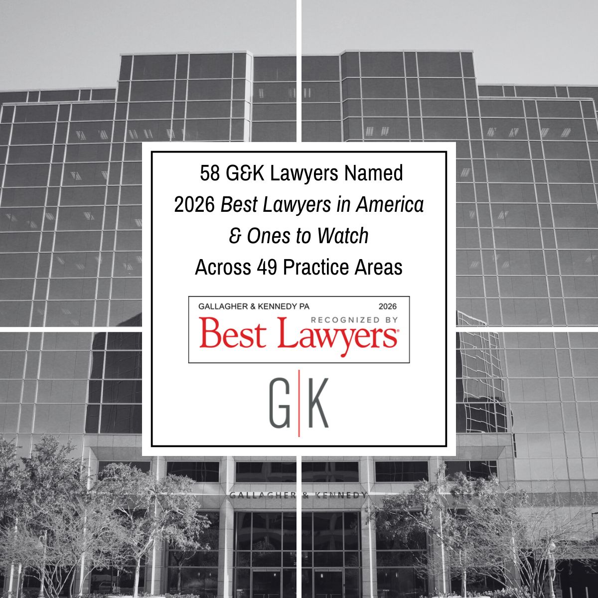 Best Lawyers in America® 2026 Recognizes 58 Gallagher & Kennedy Attorneys, Two Named "Lawyer of the Year" - Gallagher & Kennedy