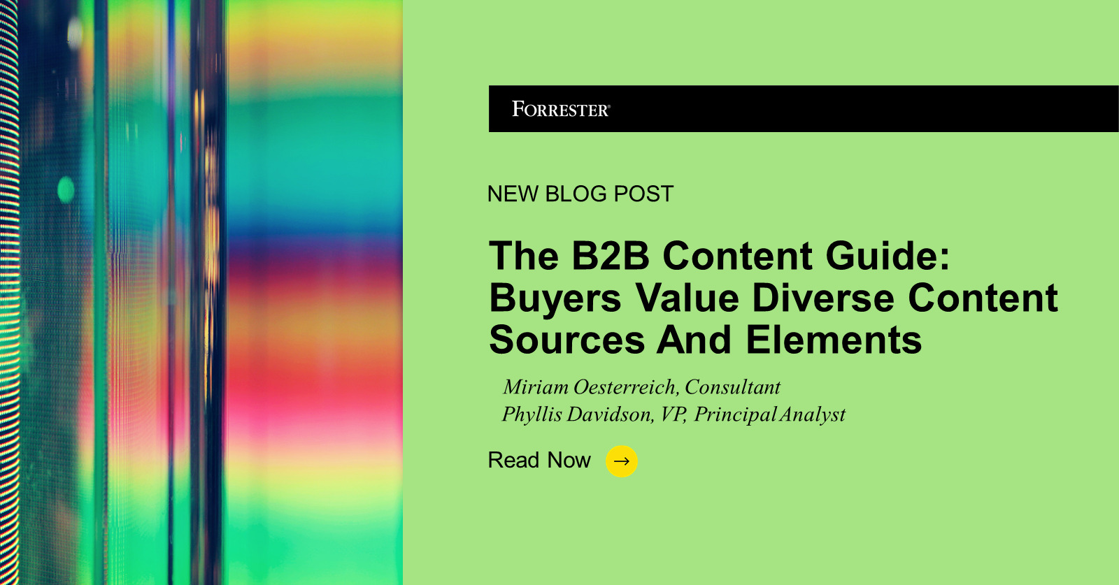 The B2B Content Guide: Buyers Value Diverse Content