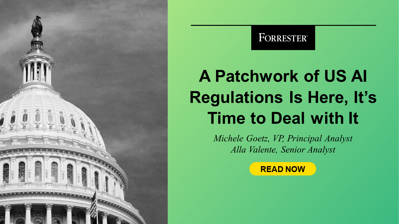 A Patchwork Of US AI Regulations Is Here — Time To Deal With It